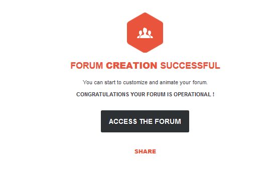 forum creat cu succes