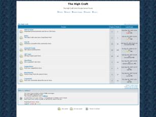 The High Craft Forum