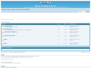 Diễn đàn 12A1 Nguyễn Trung Trực