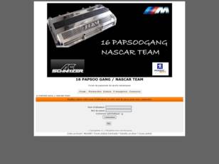 16 PAPSOO GANG / NASCAR TEAM