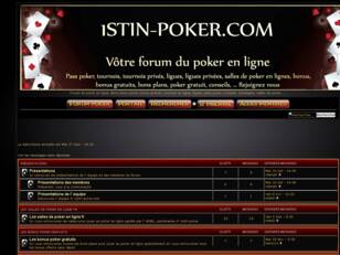 Forum poker en ligne