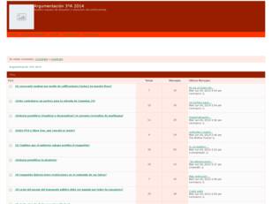 Argumentación 3ºA 2014