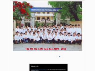 12A1 (2007-2010) - THPT Kiến Thuỵ