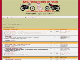 500 XT/SR le gros mono par Yamaha