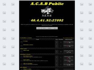 A.C.A.B Public cs 1.6 forum