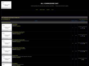 Free forum : ALL COMMODORE DAY