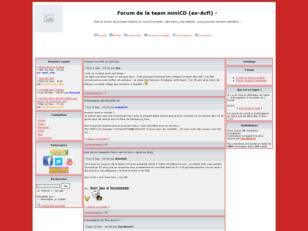 Forum de la team miniCD (ex-Acfl)