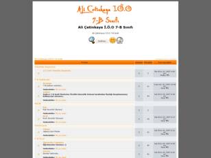 Forum gratis : Ali Çetinkaya İÖ.O 7-B Sınıfı