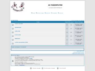 créer un forum : La course à pieds à parempuyre