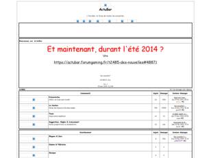 ActuBar: L'univers de l'actualité...