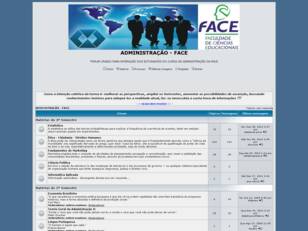 Forum gratis : ADMINISTRAÇÃO - FACE