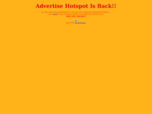 Advertise Hotspot - Advertisement In Your Hands