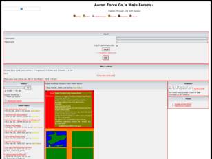 Free forum : Aaron Force Co.'s Main Forum