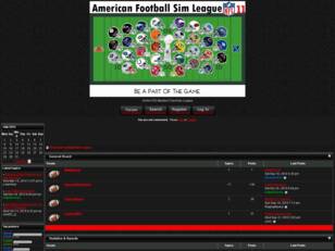 American Football Sim League