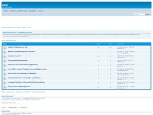 Free forum : AFW Classifieds