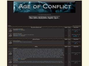 Free forum : Age of Conflict