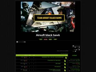 Airsoft black hawk