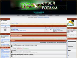 FORUM ALGERIE,EL DJAZAIR,cyberdzforum,forum,chat