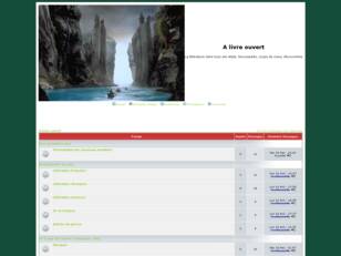 creer un forum : A livre ouvert