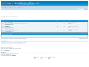 Alliance Reroll Project 2010