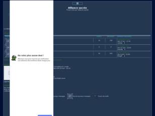 creer un forum : Alliance sacree
