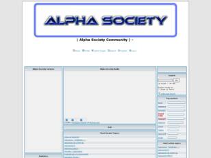 Alpha Society [AS]