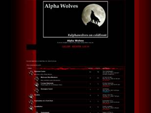 Free forum : Alpha Wolves