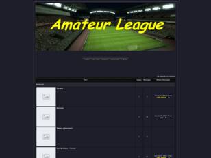 Foro gratis : Amateur League