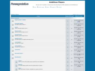 Forum gratuit : Ambitious Players