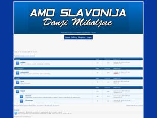 AMD SLAVONIJA Donji Miholjac - Forum