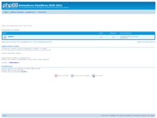 Animadores Cientificos 2010-2011