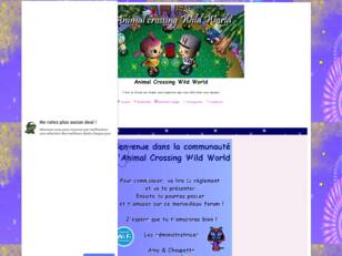 Animal Crossing Wild World