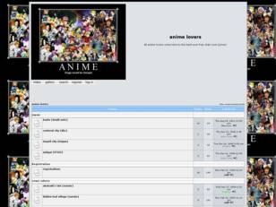 Free forum : anime lovers