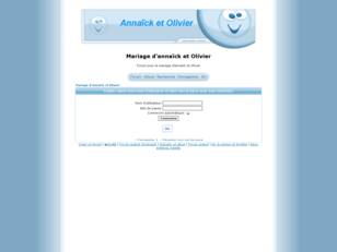 creer un forum : Mariage d'annaïck et Olivier