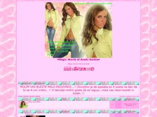 ♥Magic World of Anahi Serbia♥