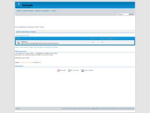 Free forum : Anomaly