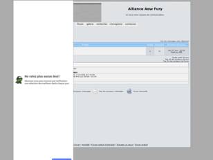 Alliance Aow Fury