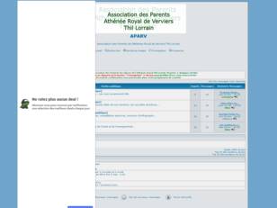 Page d'accueil APARV