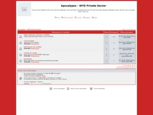 Forum gratis : Apocalypse - WYD Private Server