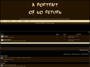 The Portrait Of No Return