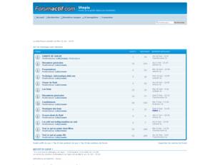 creer un forum : Utøpia