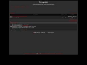 Free forum : Armagedon
