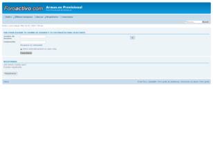 Foro gratis : Armas.es Provisional