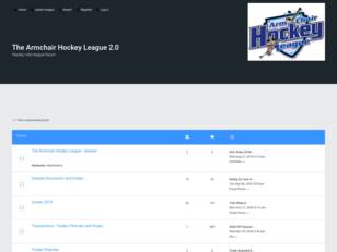 The Armchair Hockey League 2.0