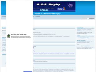 Bienvennue dans le Forum ASS rugby