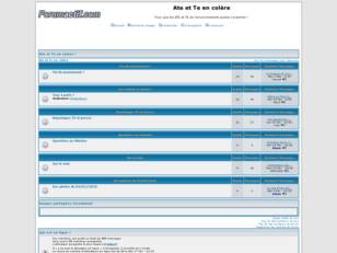 créer un forum : Ate et Te en colère