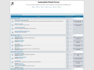 Automobile Planet Forum