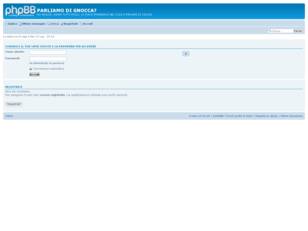 Forum gratis : PARLIAMO DI GNOCCA?