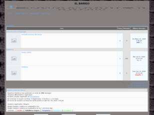 Foro gratis : EL BARRIO