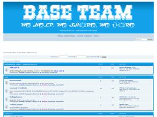 Base Forum: Welcome To The No. 1 Forum In the World